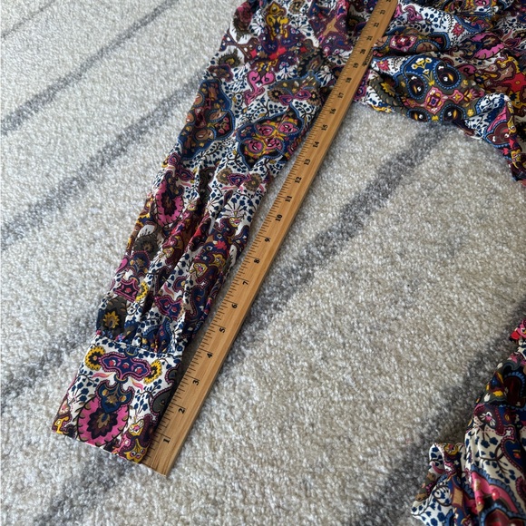 Veronica Beard Colorful Paisley Blouse - Picture 15 of 15